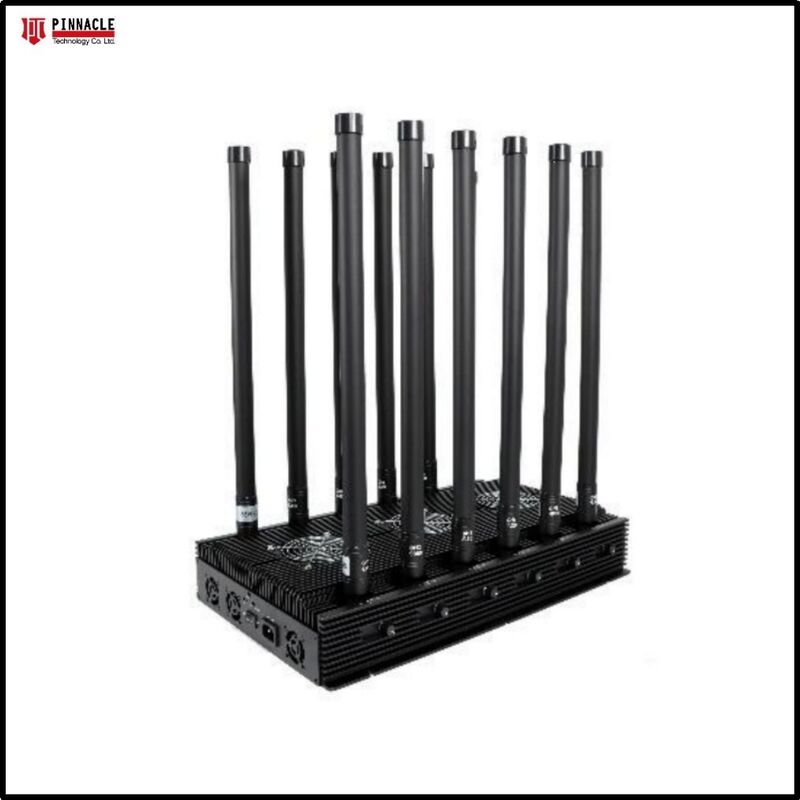 12アンテナ 高電力 300W出力 モバイル 2G/3G/4G/5G WIFI デスクトップ信号妨害器