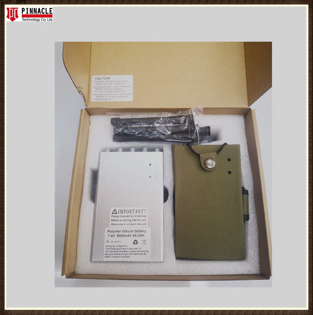 10W パワー ラジオ ハンドヘルド シグナル ジャマー 3400MHz-3600MHz 4