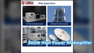 800W 1200 1400MHz RF パワーアンプ工業用グレード