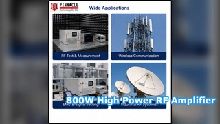 800W 1200 1400MHz RF パワーアンプ産業用ソリューション