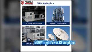 800W 1200 1400MHz RF パワーアンプ工業用グレード