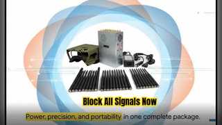 ハンドヘルド 28 アンテナ信号ジャマーフルバンド 5G/4G/WiFi/GPS/リモートコントロール信号ディスラプター