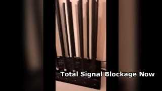 270W ハイパワー 12 アンテナデスクトップ信号ジャマー: フルバンド 5G/4G/WiFi/GPS 防御システム